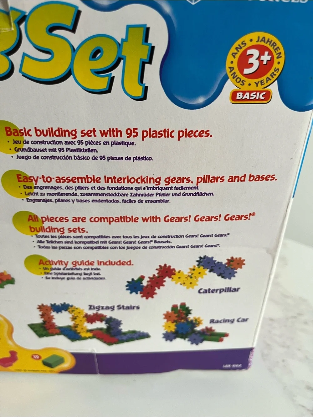 Learning resources gears gears gears.  Promotes STEM skills. Ages 3+